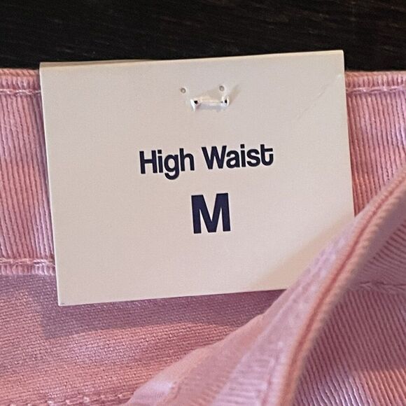 Love Tree Women's Pink High Waist Stretch Denim Shorts M, NWT - Picture 11 of 14